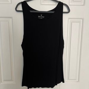 American Eagle Black Soft and Sexy Tank XL